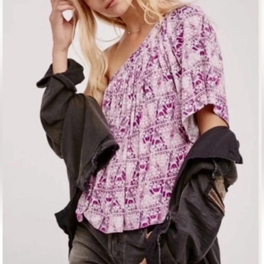 FREE PEOPLE Ocean Avenue One Shoulder Top
